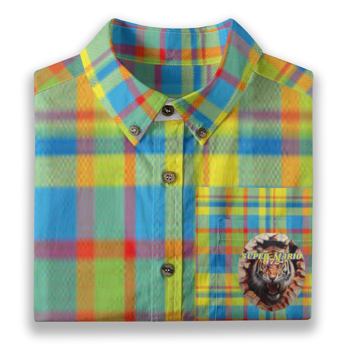 👔 CHEMISE MADRAS L'UNIVERS CRÉATIF