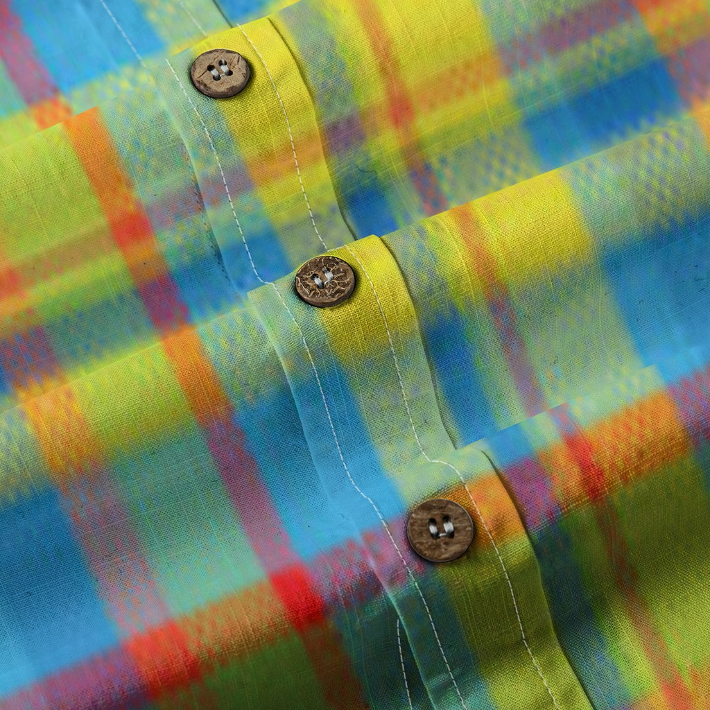 👔 CHEMISE MADRAS L'UNIVERS CRÉATIF