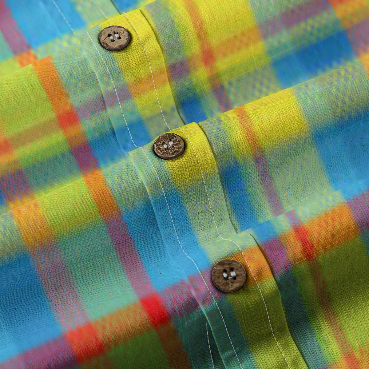 👔 CHEMISE MADRAS L'UNIVERS CRÉATIF