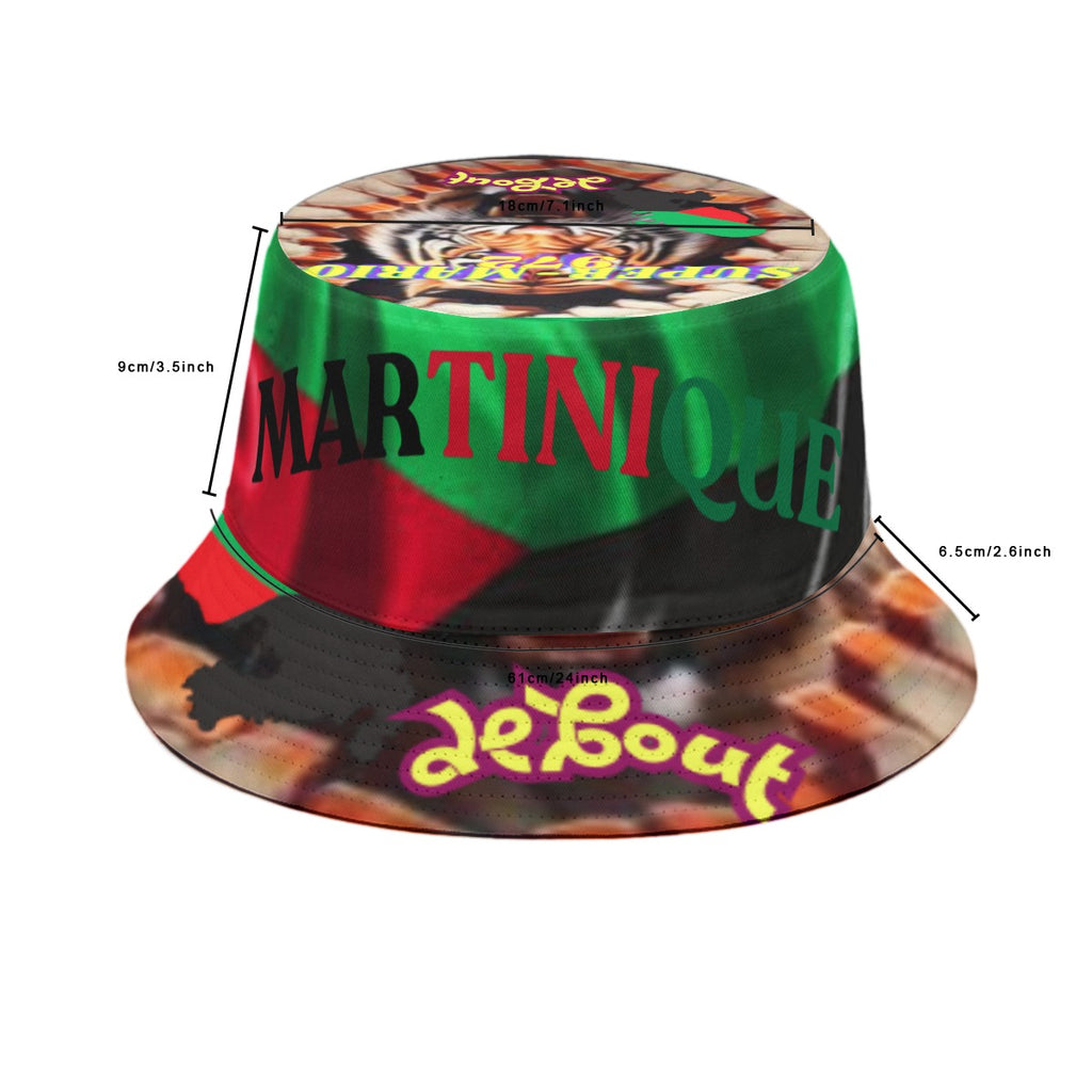 🧢 Bob MARTINIQUE SUPER-MARIO - Édition Limitée Antilles