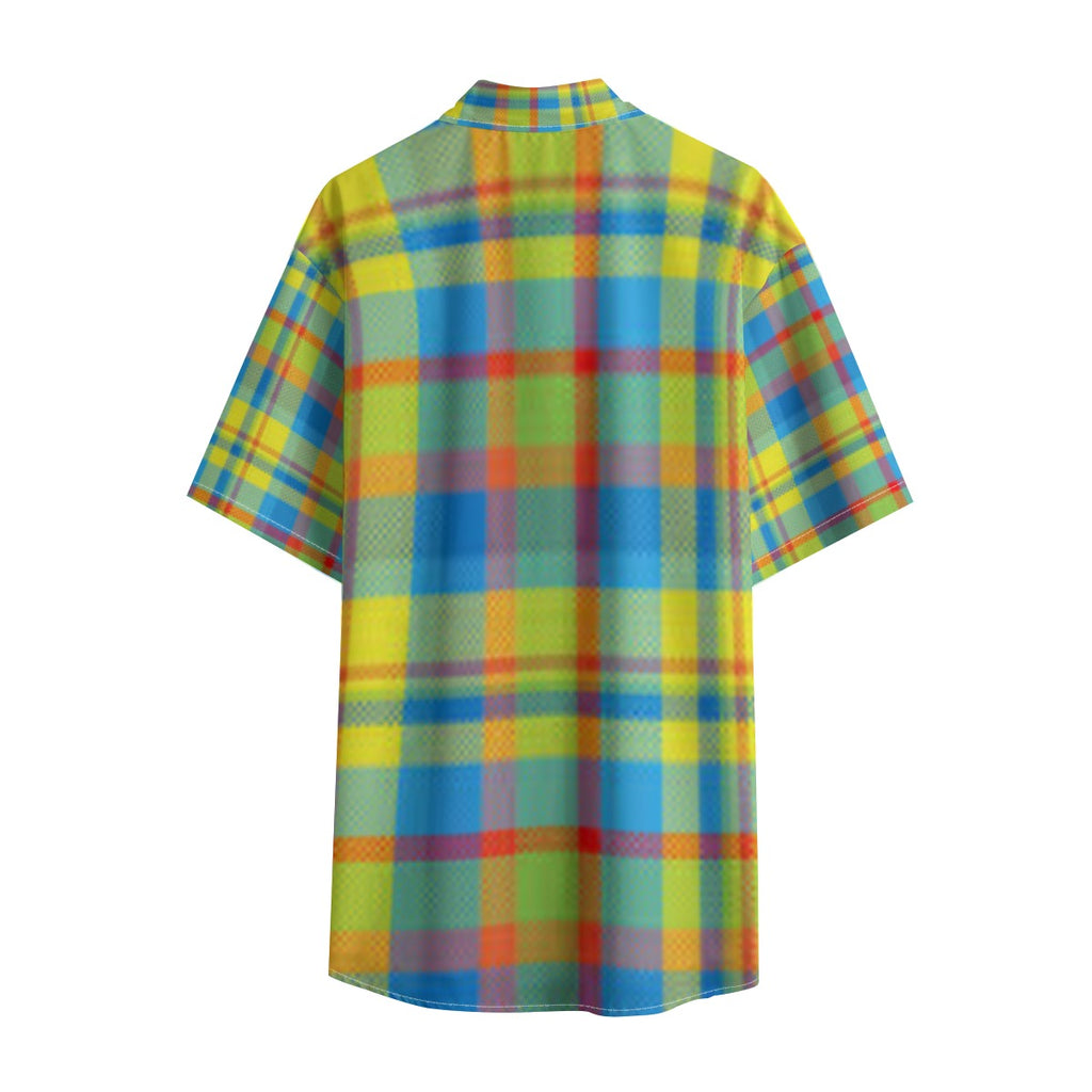 👔 Chemise Madras Multicolore Antillaise