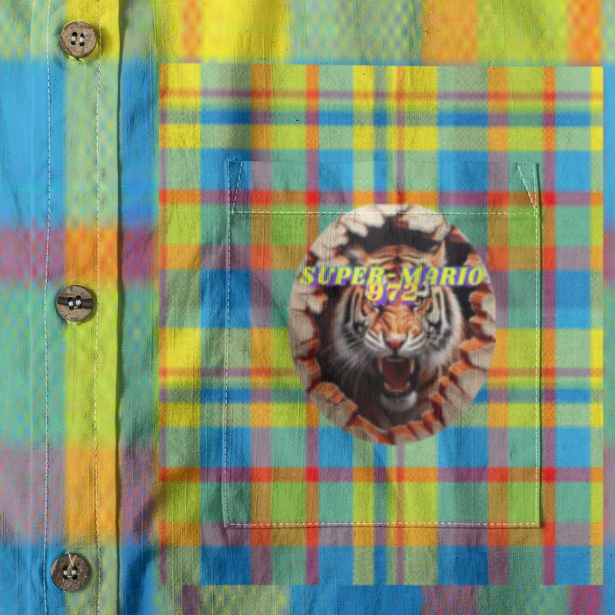 👔 CHEMISE MADRAS L'UNIVERS CRÉATIF