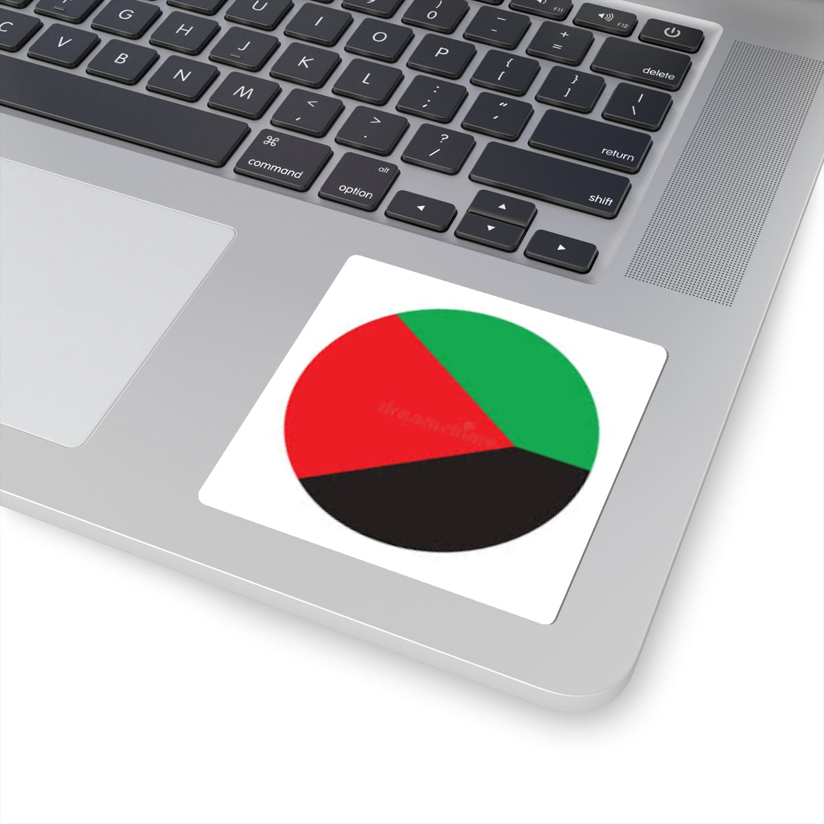 ⚫🔴🟢 Sticker Rond Drapeau Martiniquais - MATNIK Vinyle Durable